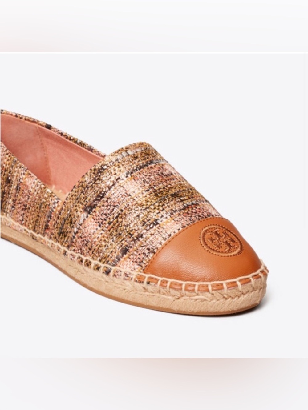 Tory Burch Color Block Flat Espadrille size 8